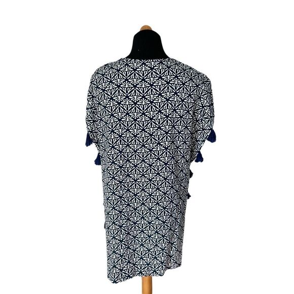 Escapada Living Embroidered Joana Tassel Top Size Medium - Picture 7 of 12